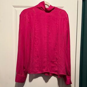 Worthington Fuchsia Blouse